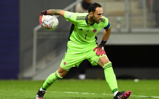 David Ospina  es el jugador con más partidos disputados con Colombia