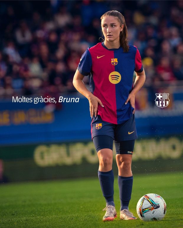 FC Barcelona anuncia la baja de Bruna Vilamala (Foto: @FCBfemeni)