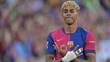Lamine Yamal celebra con el Barcelona (AFP)