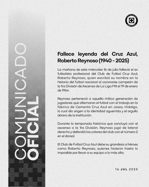 Leyenda del Cruz Azul ascendió a la Máquina.