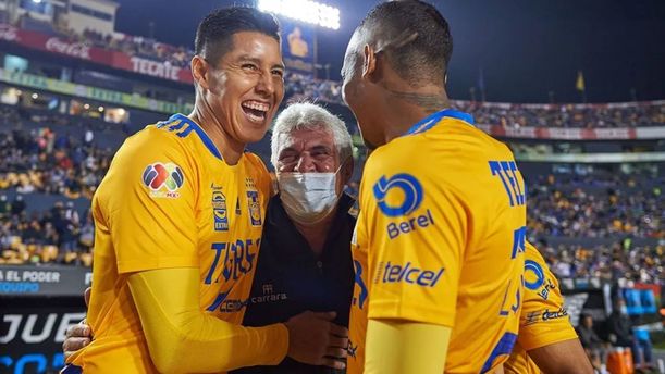Cuando regresó al Volcán, también lloró por el recibimiento de la gente.