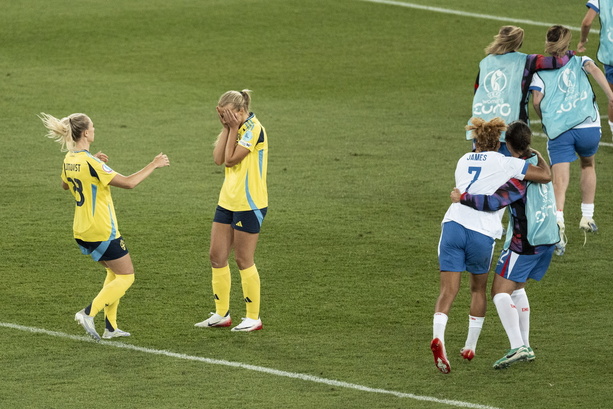 Inglaterra vence en penales a Suecia. (Foto: EFE)