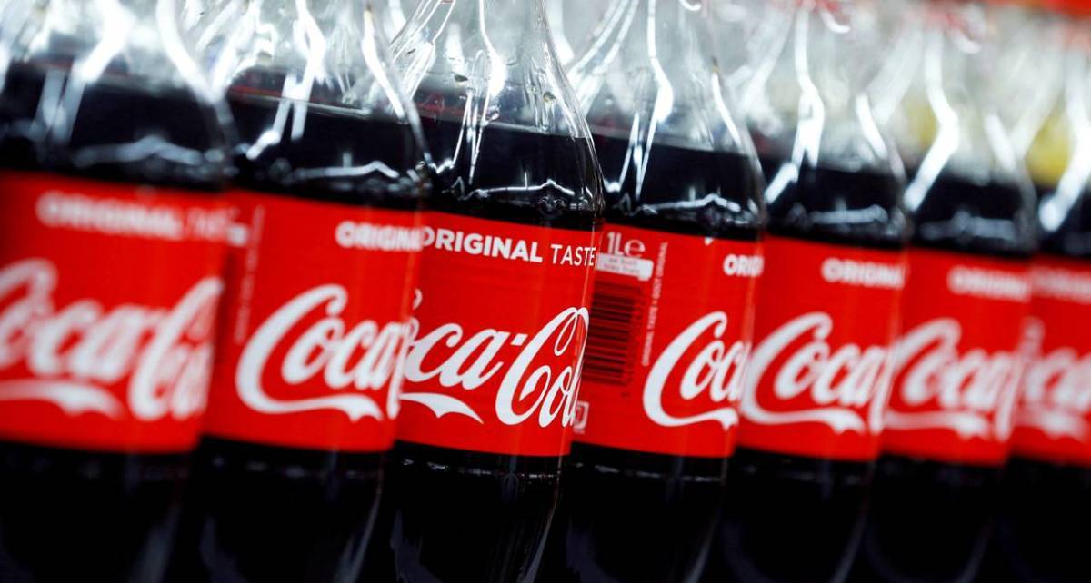 Logo de Coca-Cola (AFP)
