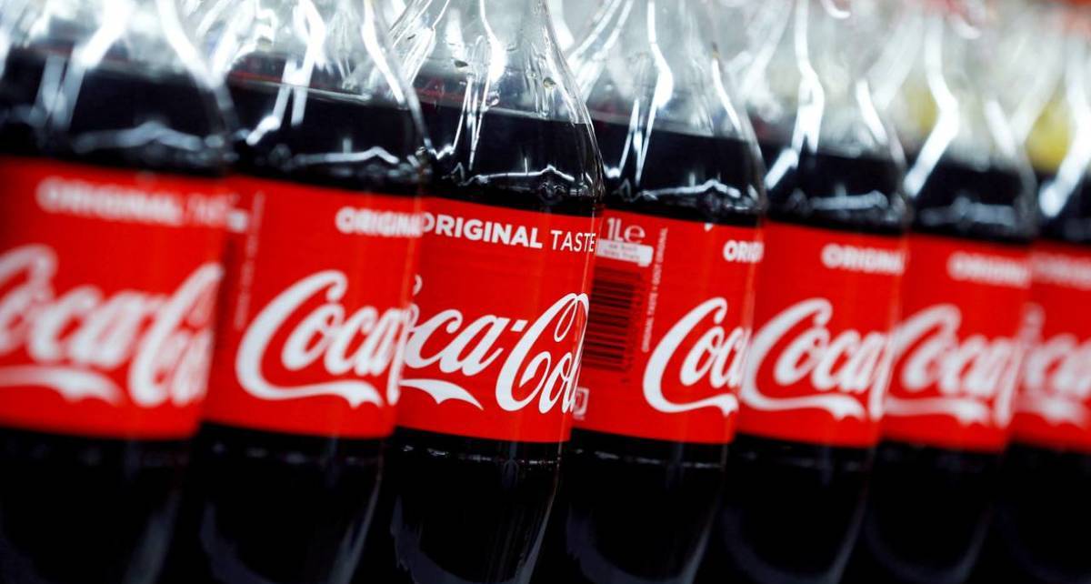 Logo de Coca-Cola (AFP)
