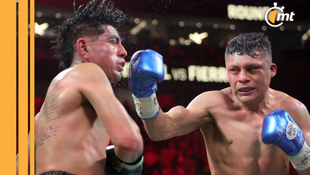 Pitbull Cruz y Ángel Fierro ofrecieron un 'peleón'. (Foto: AFP)