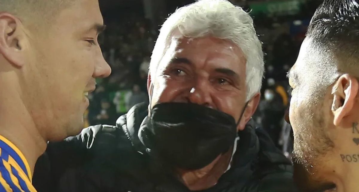 Tuca lloró dos veces al reencontrarse con Tigres y su afición. (Foto: Mexsport)