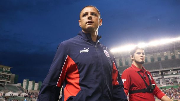 Chicharito Hernández en la Copa Morelos (Imago7)