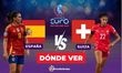 Consulta la previa de España vs. Suiza Femenino para ver EN VIVO Cuartos de Final UEFA Women's Euro 2025. Diseño: Abigail Sequera