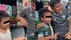 Iván Moreno regaló playera a niño durante firma de autografos / Captura de pantalla