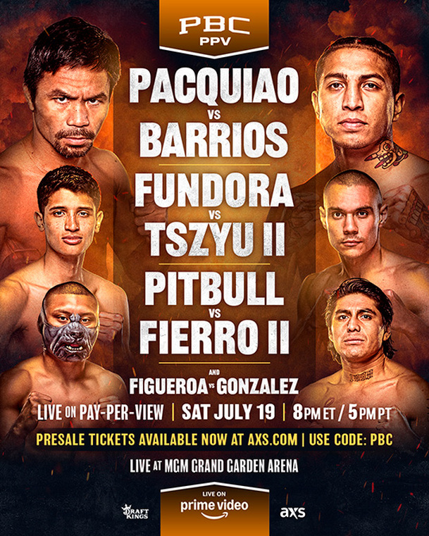 La pelea entre Pitbull Cruz y Ángel Fierro era un gran atractivo en la función.