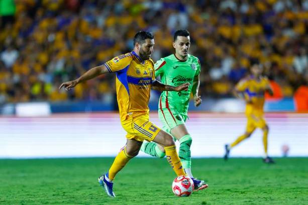 Gignac entró de cambio ante los Bravos (Imago7)
