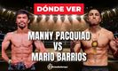 Manny Pacquiao vs Mario Barrios: horario, todos los detalles y canal para ver la esperada pelea. FOTO:(Especial)