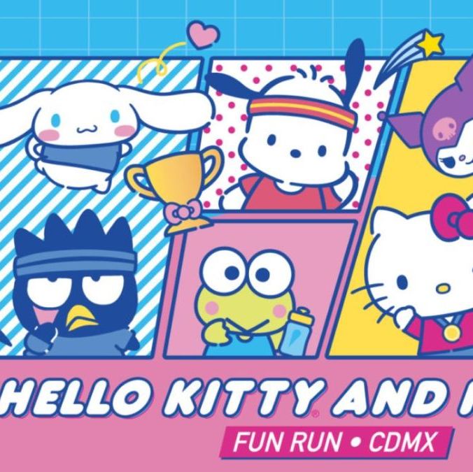 ¡Nueva carrera de 5 y 10 kilómetros en CDMX sobre Hello Kitty! (Hello Kitty Fun Run CDMX)