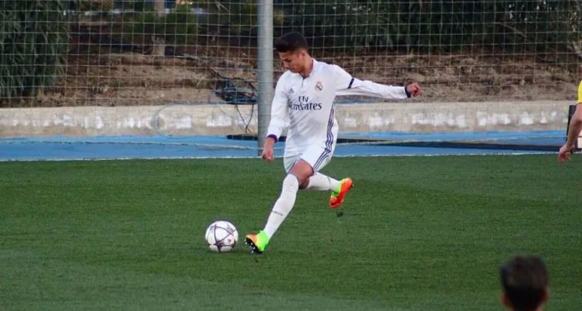 Paolo Medina jugó en las inferiores del Real Madrid (Especial)