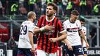 Santiago Gimenez en duelo ante el Bologna en mayo pasado (Instagram: sant.gimenez)