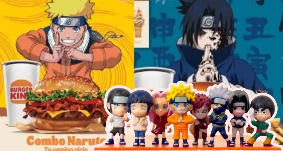 ¡Burger King y Naruto! Fecha de lanzamiento y detalles de la promoción