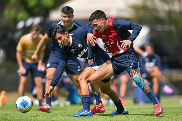 Leo Suárez ya entrena al parejo del grupo (Imago7)