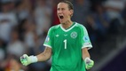 Ann-Katrin Berger, portera de la selección femenil de Alemania (Reuters)