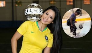 Las mujeres que dominan el balón.