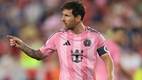 Lionel Messi en un juego de Inter Miami (Reuters)