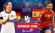 Consulta la previa de Alemania vs. España para ver EN VIVO UEFA Women's Euro 2025. Diseño: Abigail Sequera