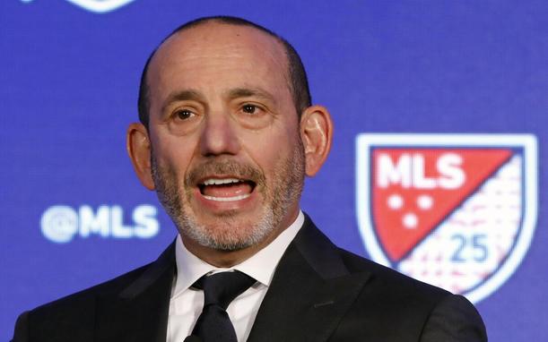 Don Garber, comisionado de la MLS. (AP)