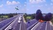 Así fue el impactante momento en que una avioneta se estrelló en plena autopista en Italia. (FOTO): Especial.