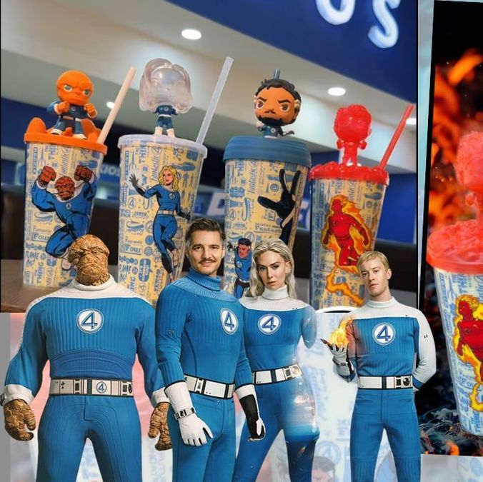 ¿Cuándo inicia la preventa de los coleccionables de 'Los 4 Fantásticos' en Cinépolis?| Foto: Especial