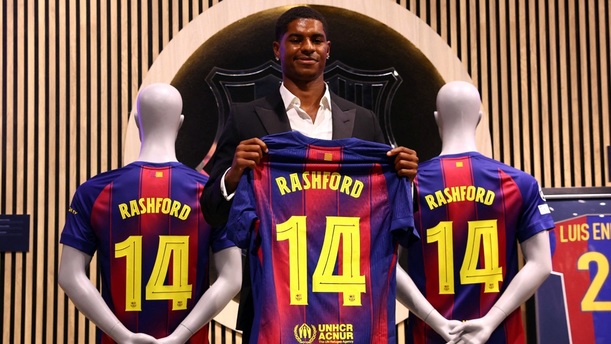 Marcus Rashford, nuevo jugador del Barcelona (Reuters)