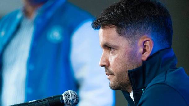 Nicolás Larcamón recientemente fue presentado en Cruz Azul