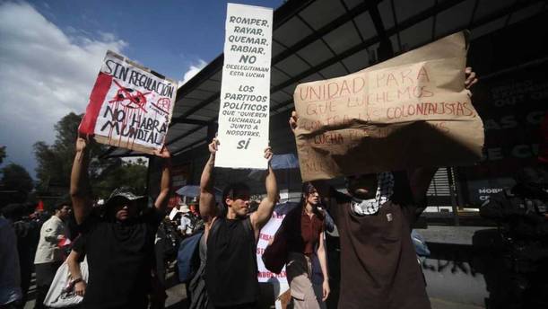 Pancartas contra la gentrificación (Araceli López)