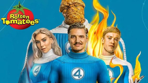 ¿Qué puntuación recibió 'Los 4 Fantásticos' en Rotten Tomatoes? | Foto: Especial