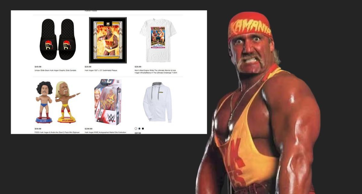 ¿Dónde comprar mercancía oficial de Hulk Hogan? Te decimos