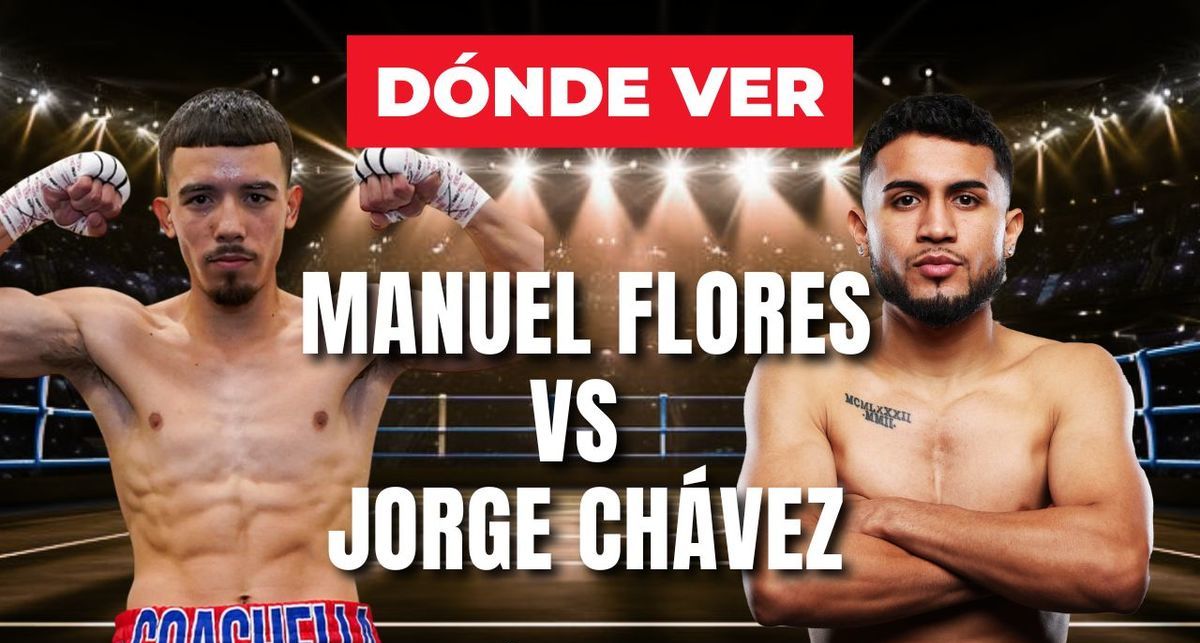 Consula la previa de Manuel Flores vs. Jorge Chávez para ver EN VIVO pelea de box. Diseño: Abigail Sequera