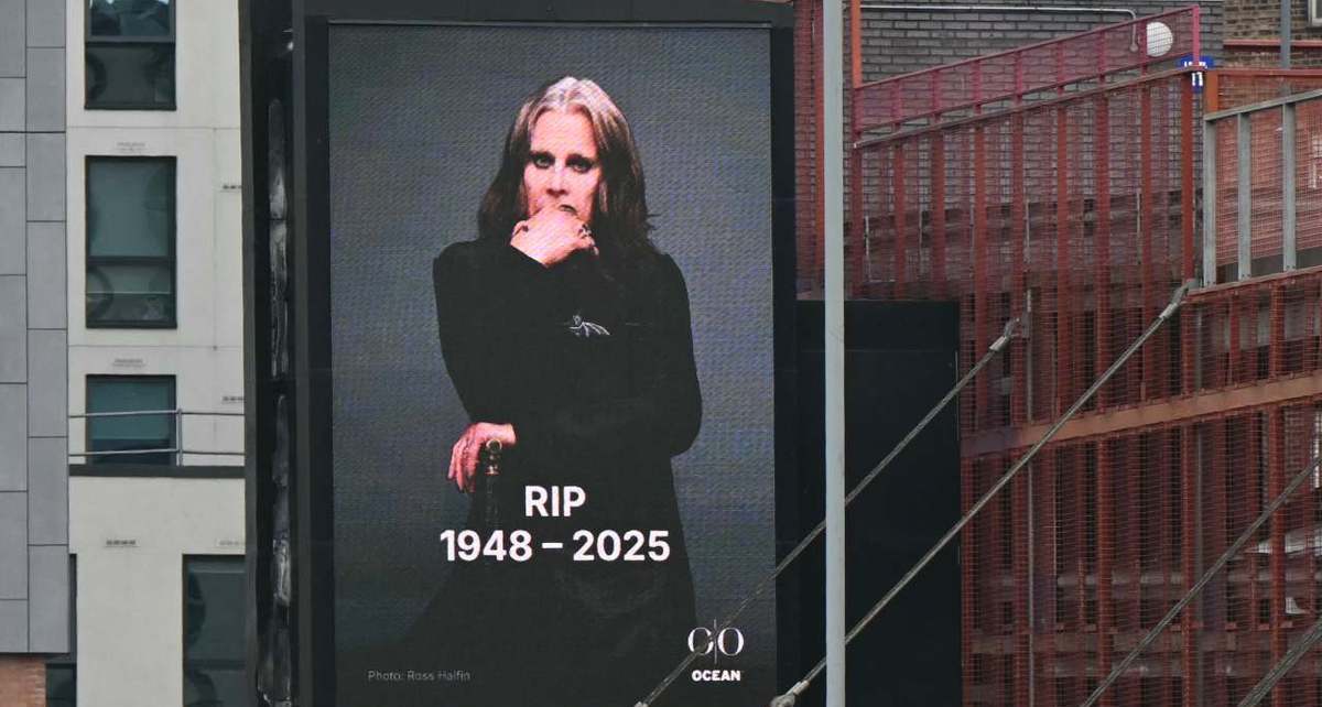 La muerte de Ozzy Osbourne conmocionó al mundo de la música (AFP)