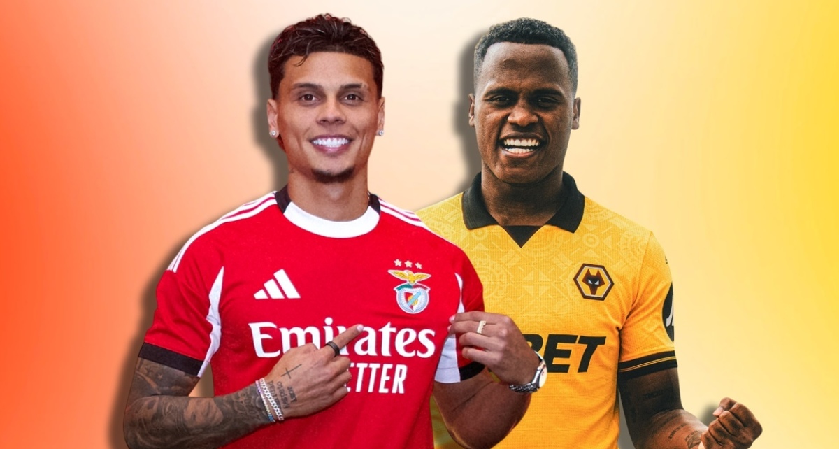 Richard Ríos y Jhon Arias ahora juegan en Europa (Benfica | Wolverhampton)