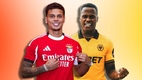 Richard Ríos y Jhon Arias ahora juegan en Europa (Benfica | Wolverhampton)