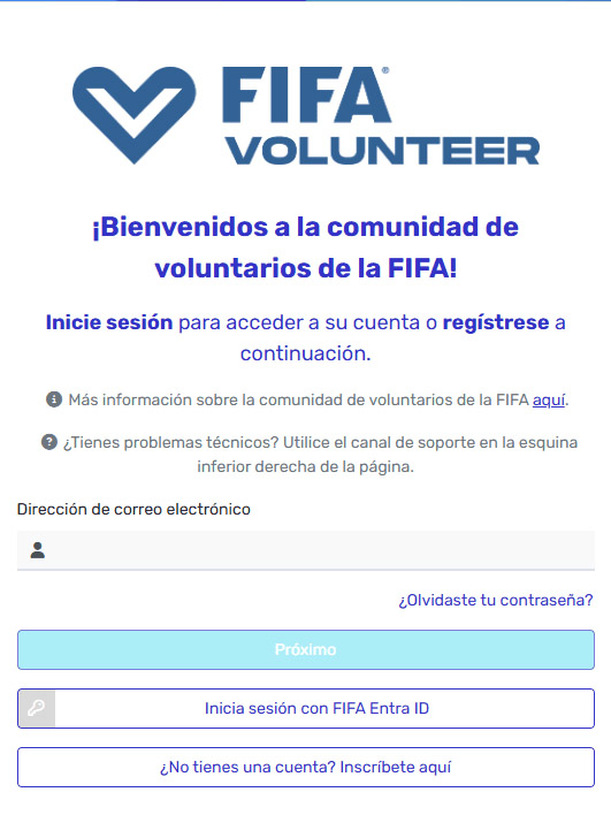Se lanzó la convocatoria para los registros de voluntarios.