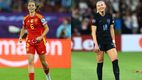 Aitana Bonmatí y Chloe Kelly, figuras de España e Inglaterra