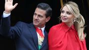 Angélica Rivera se mostró incómoda con la prensa ante preguntas relacionadas a Peña Nieto. (FOTO): Reuters.