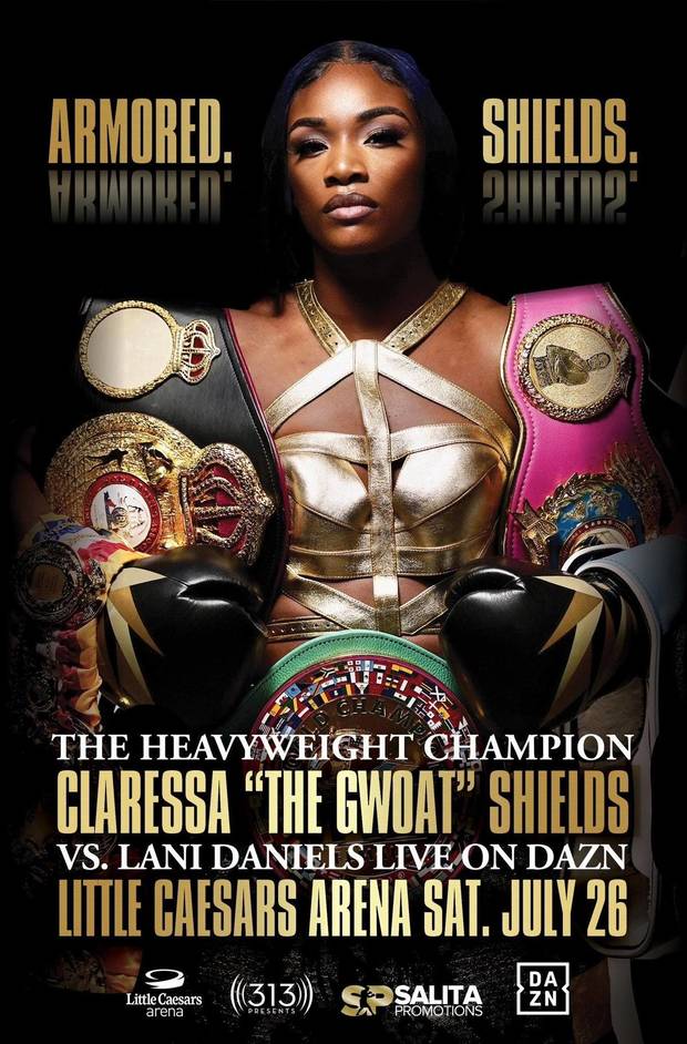 Claressa Shields enrrentara una nueva batalla este sábado. (Foto: @ClaressaShields)
