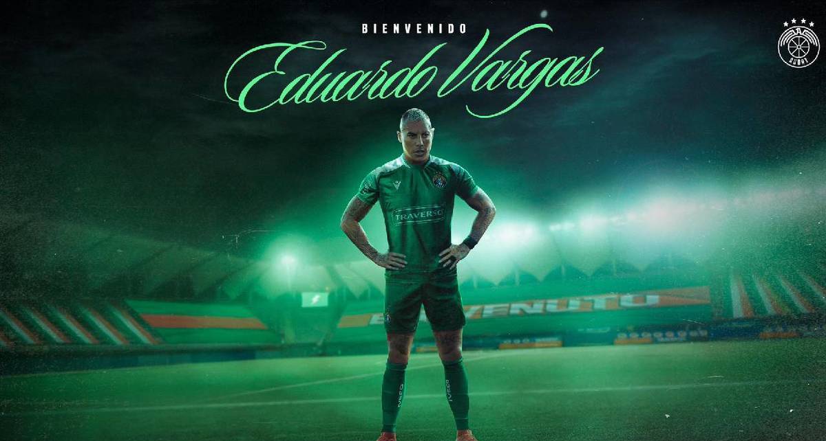 Eduardo Vargas vuelve al futbol de su país / Audax Italiano