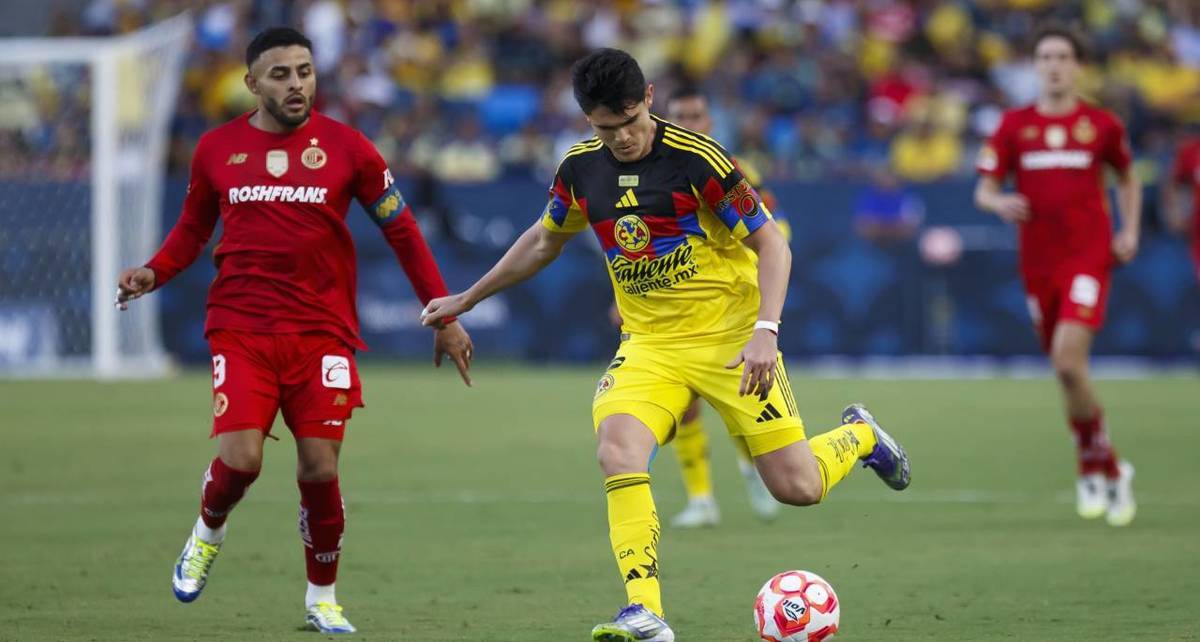 América sufrió un duro revés ante Toluca (Mexsport)