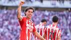 Cade Cowell festeja su gol ante San Luis (Imago7)