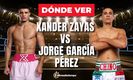 Consulta la previa de Xander Zayas vs. Jorge 'Chino' García para ver EN VIVO pelea por título superwelter OMB. Diseño: Abigail Sequera