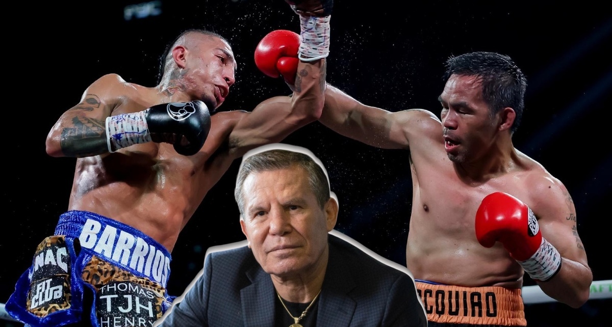 Julio César Chávez opinó sobre la pelea entre Pacquiao y Barrios (EFE | @jcchavez115)
