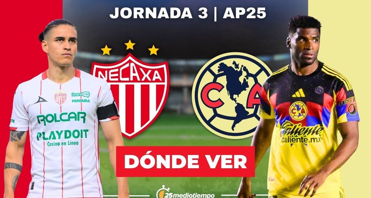 Necaxa-América Jornada 3 Apertura 2025