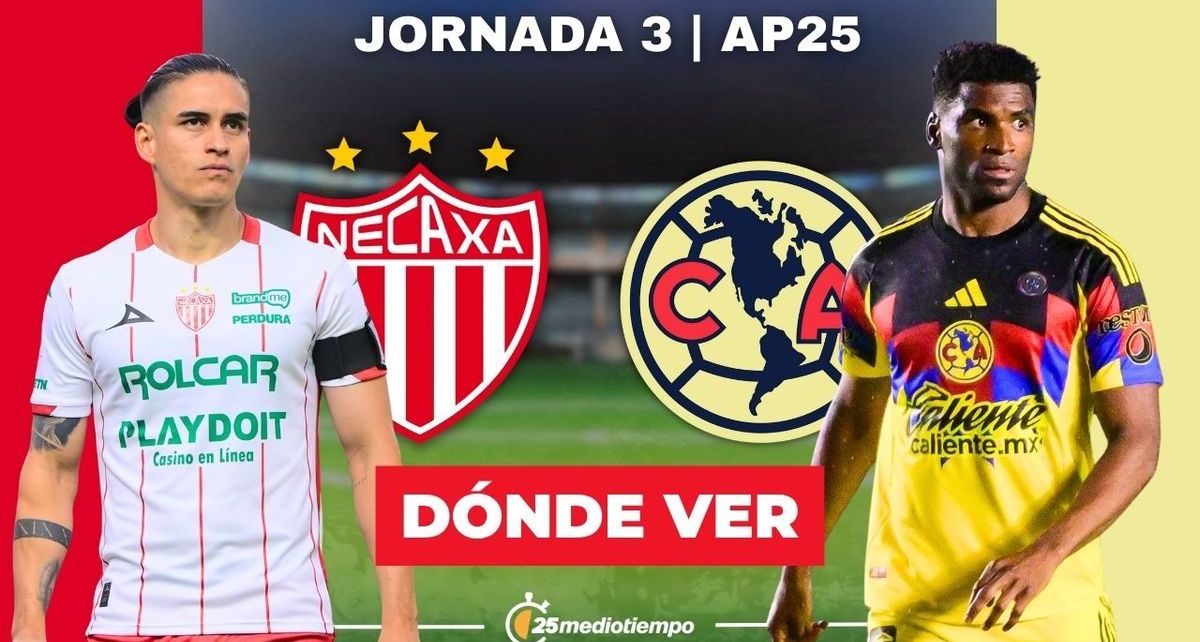 Necaxa-América Jornada 3 Apertura 2025