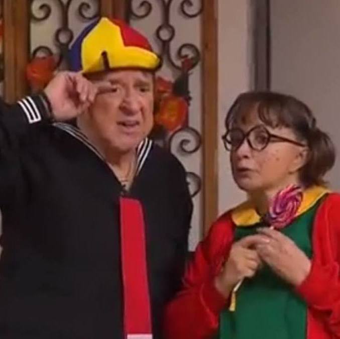 Quico y Chilindrina se reencontraron (Captura)