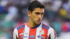 El autor del primer gol del partido entre Chivas y San Luis en el Apertura 2025. (Foto: Imago7)
